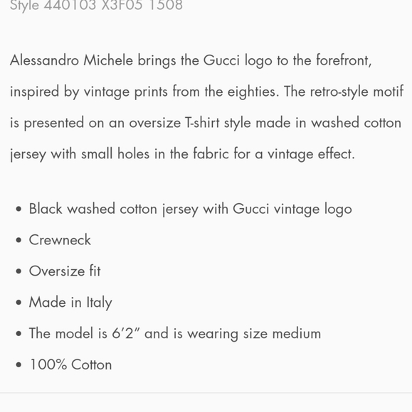 🆕  Gucci logo T-shirt - Picture 16 of 16